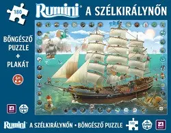 Vásárlói kedvenc Rumini - A szélkirálynőn /Böngésző puzzle + plakát