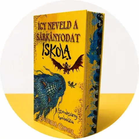 Így neveld a sárkányodat iskola 1. – A Szurokszárny tombolása - Éldekorált kiadás Legkelendőbb